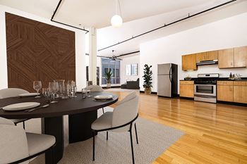 Stainless steel kitchen appliances